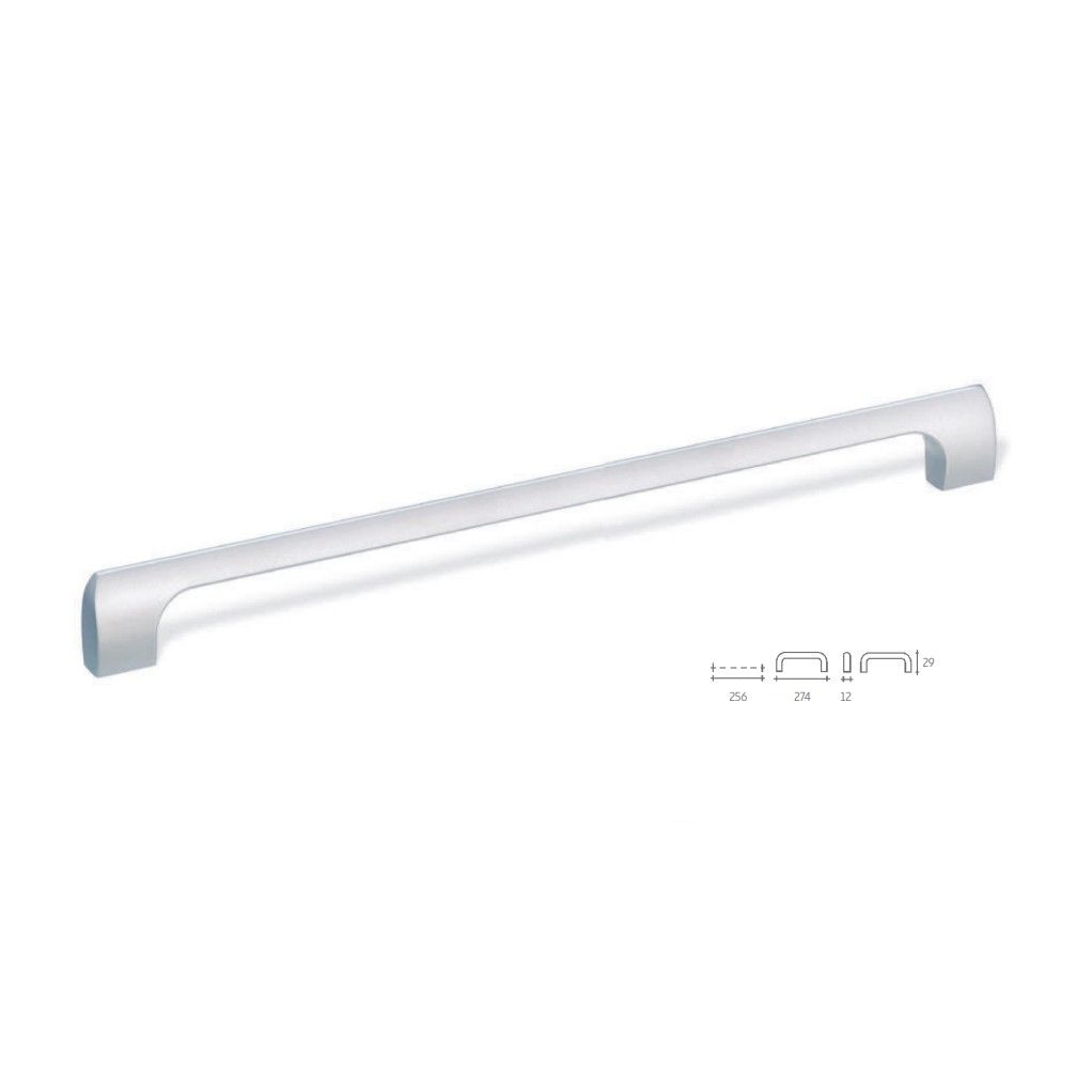 Tirador 2419 Cromo Mate