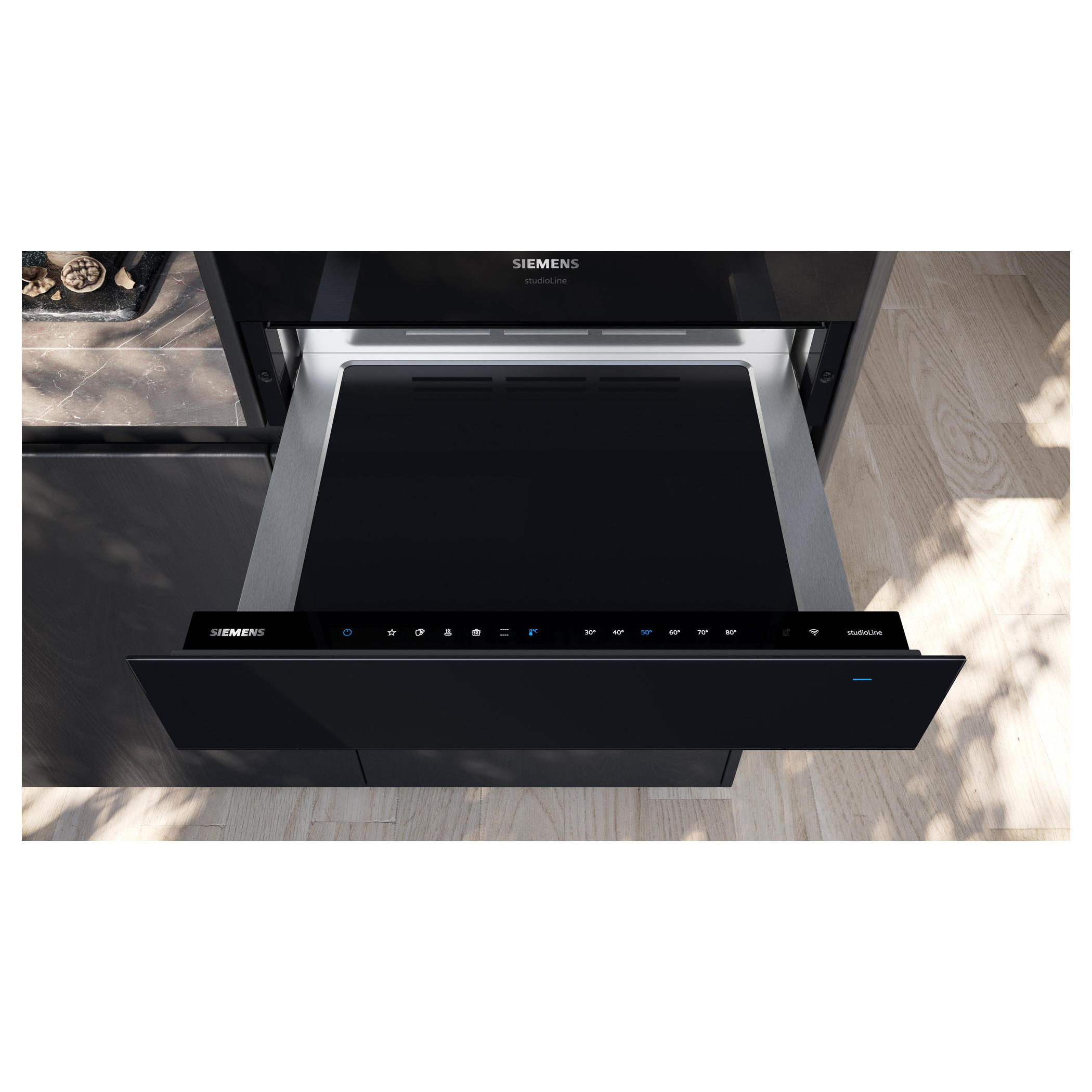 Módulo de calentamiento 60 x 14 cm Negro Siemens BI910C1B1 iQ700 - Imagen 3