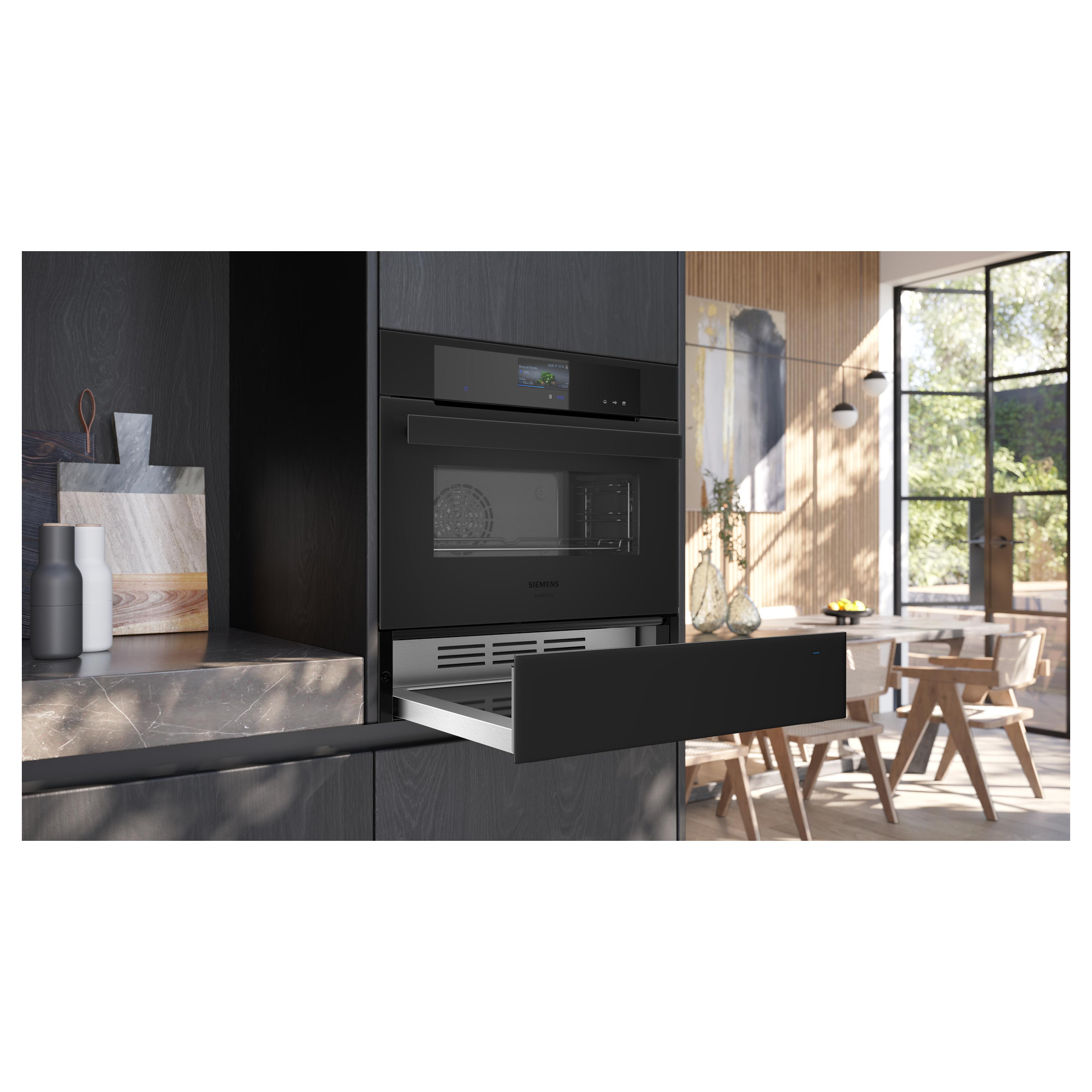 Módulo de calentamiento 60 x 14 cm Negro mate Siemens BI910C1M1 iQ700 - Imagen 6