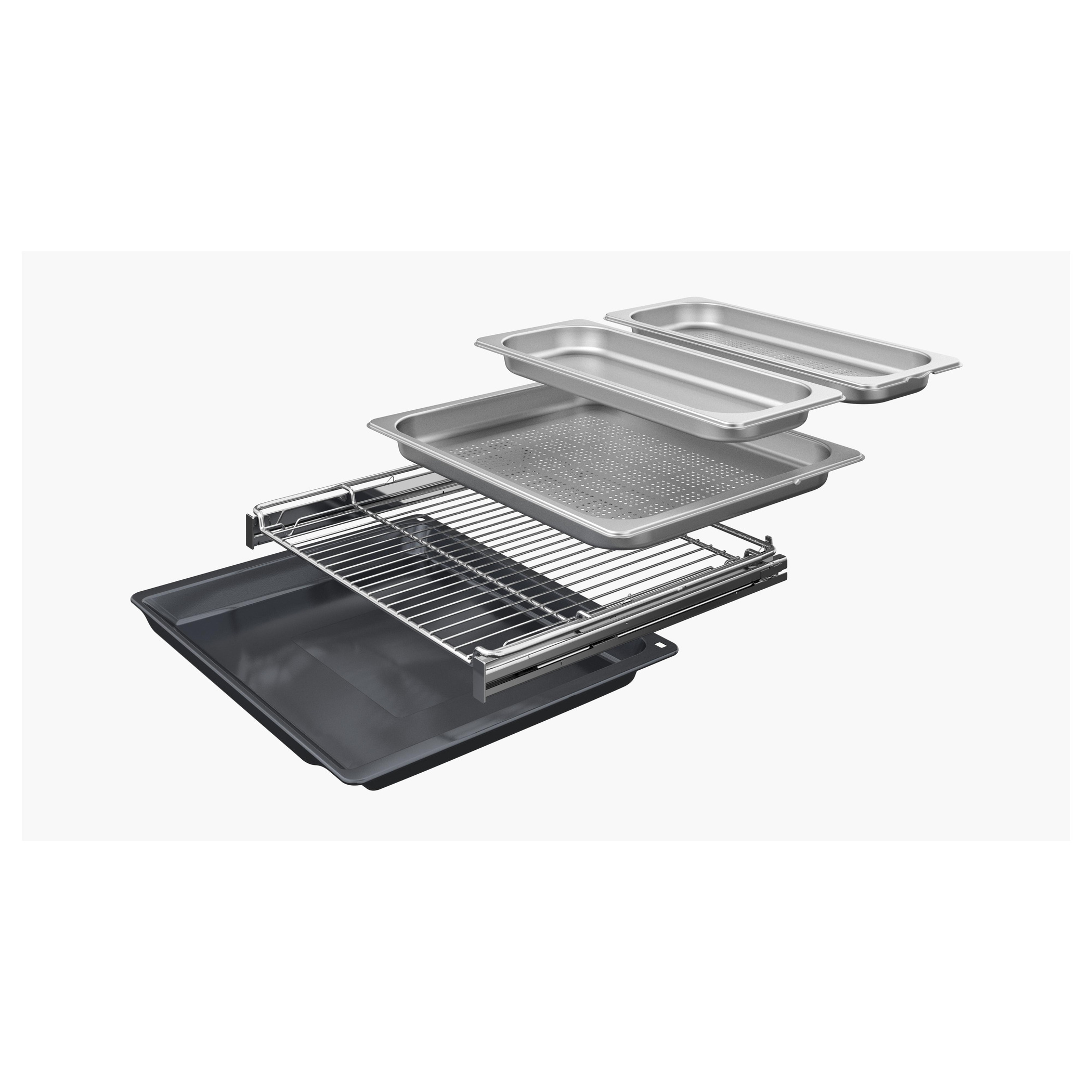 Horno compacto con vapor 60 x 45 cm Negro Siemens CS936GCB1 iQ700 - Imagen 7