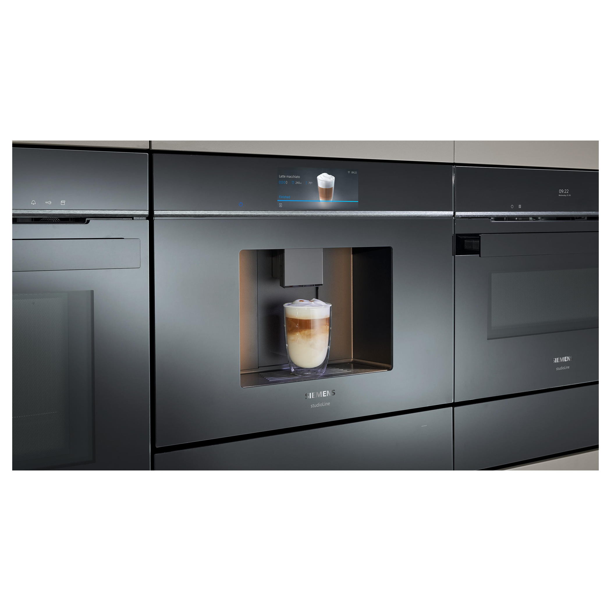 Cafetera totalmente integrable Negro Siemens CT918L1B0 iQ700 - Imagen 3