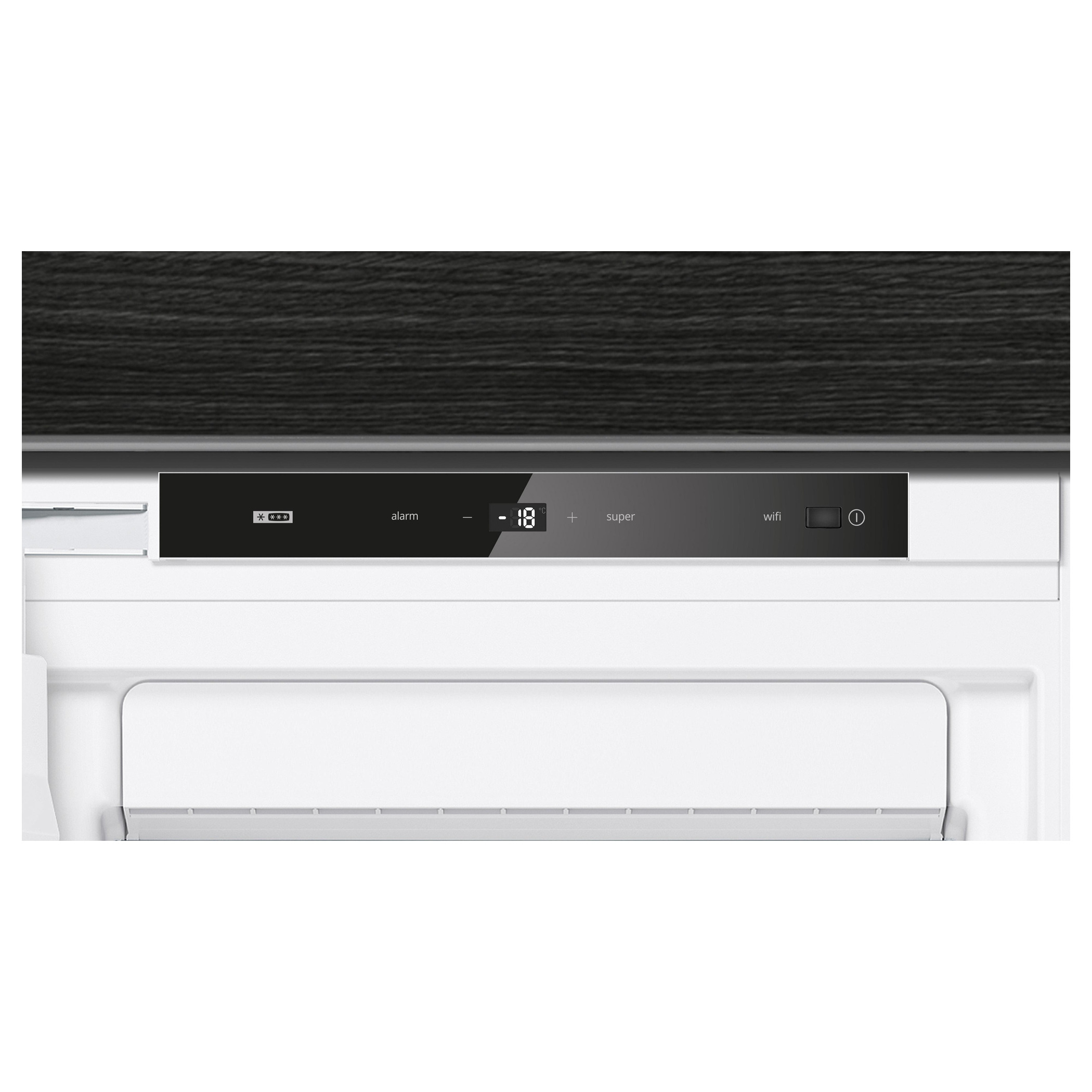 Congelador integrable 177.2 x 55.8 cm Cierre SoftClose con puerta fija Siemens GI81NHNE0 iQ700 - Imagen 3