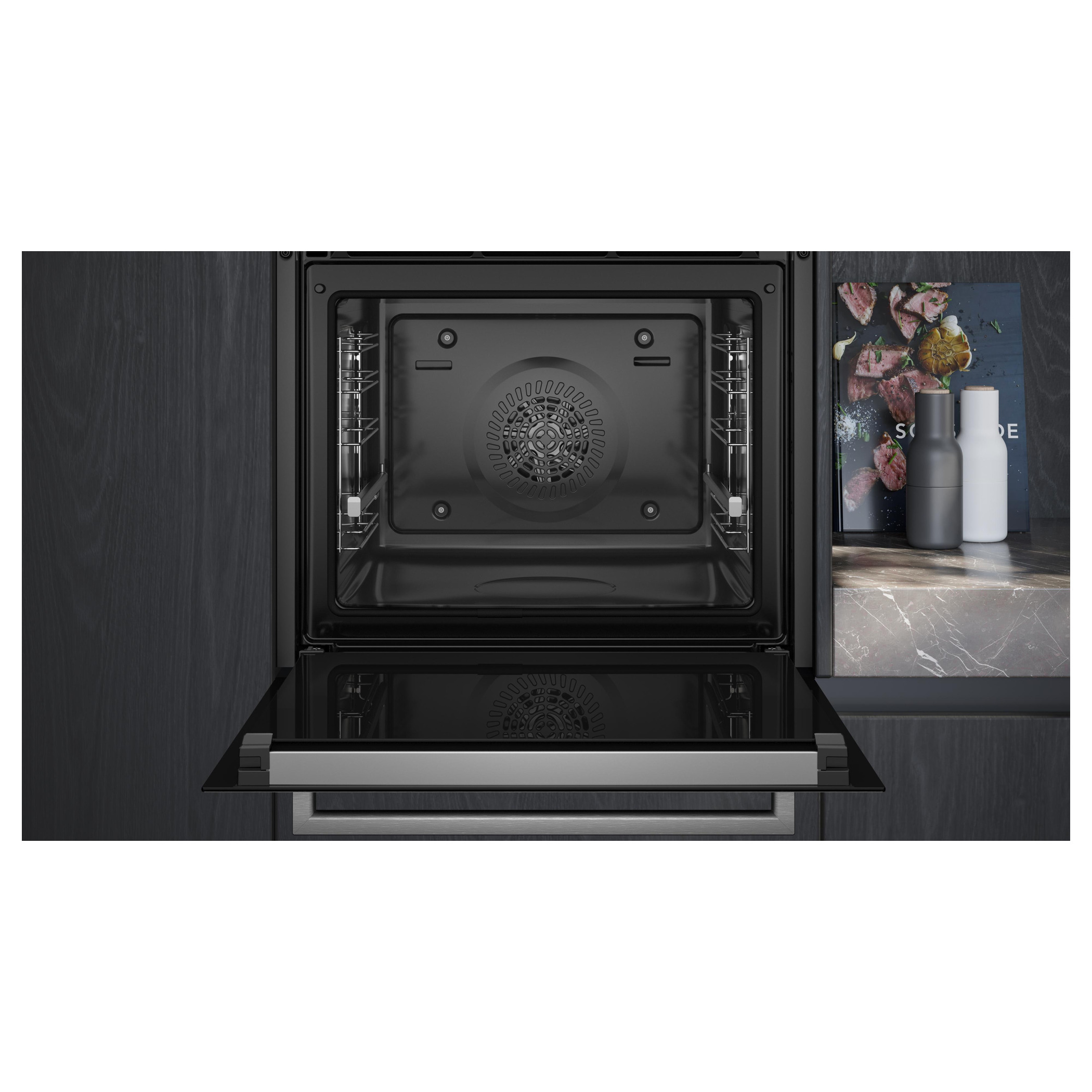 Horno 60 x 60 cm Acero inoxidable Siemens HB372AES3 iQ300 - Imagen 3