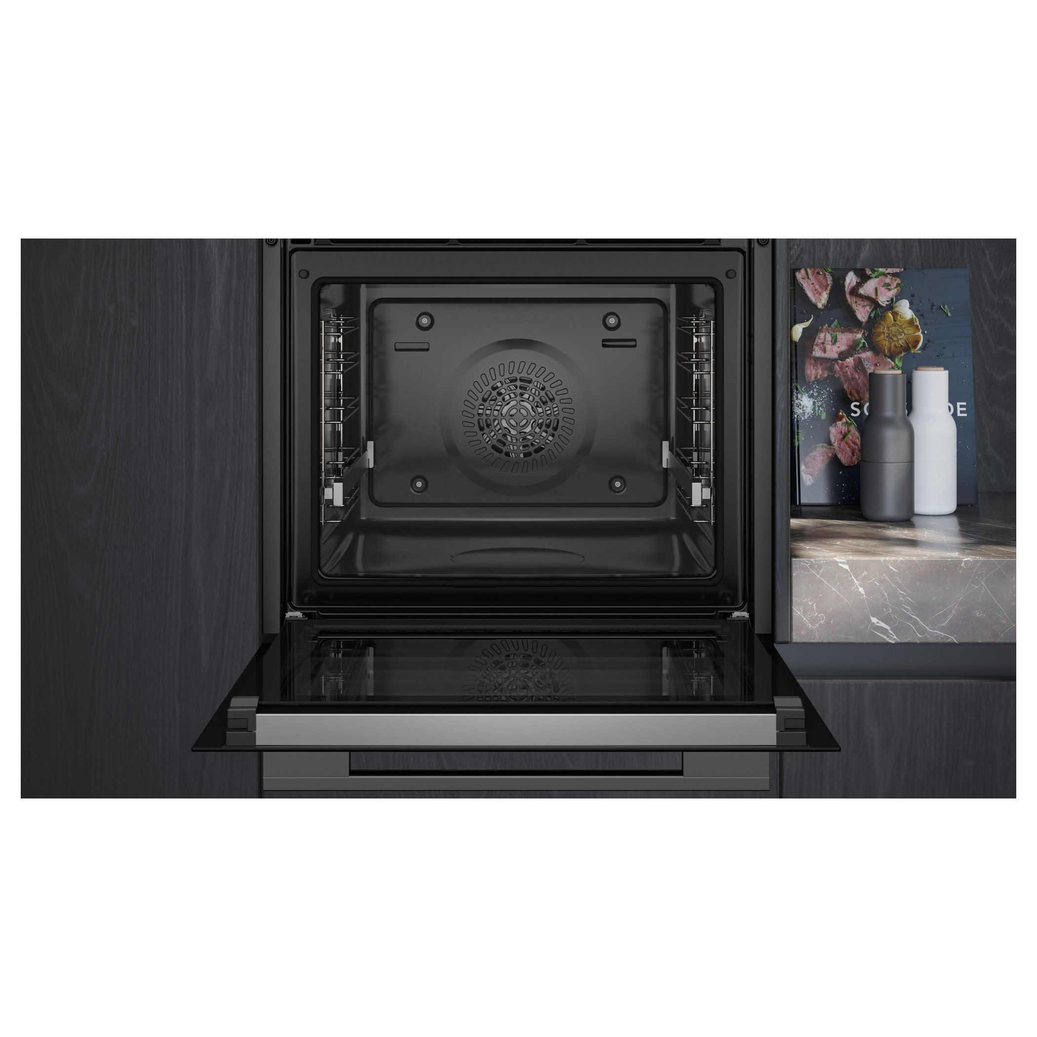 Horno 60 x 60 cm Negro Siemens HB478G5B7 iQ500 - Imagen 3