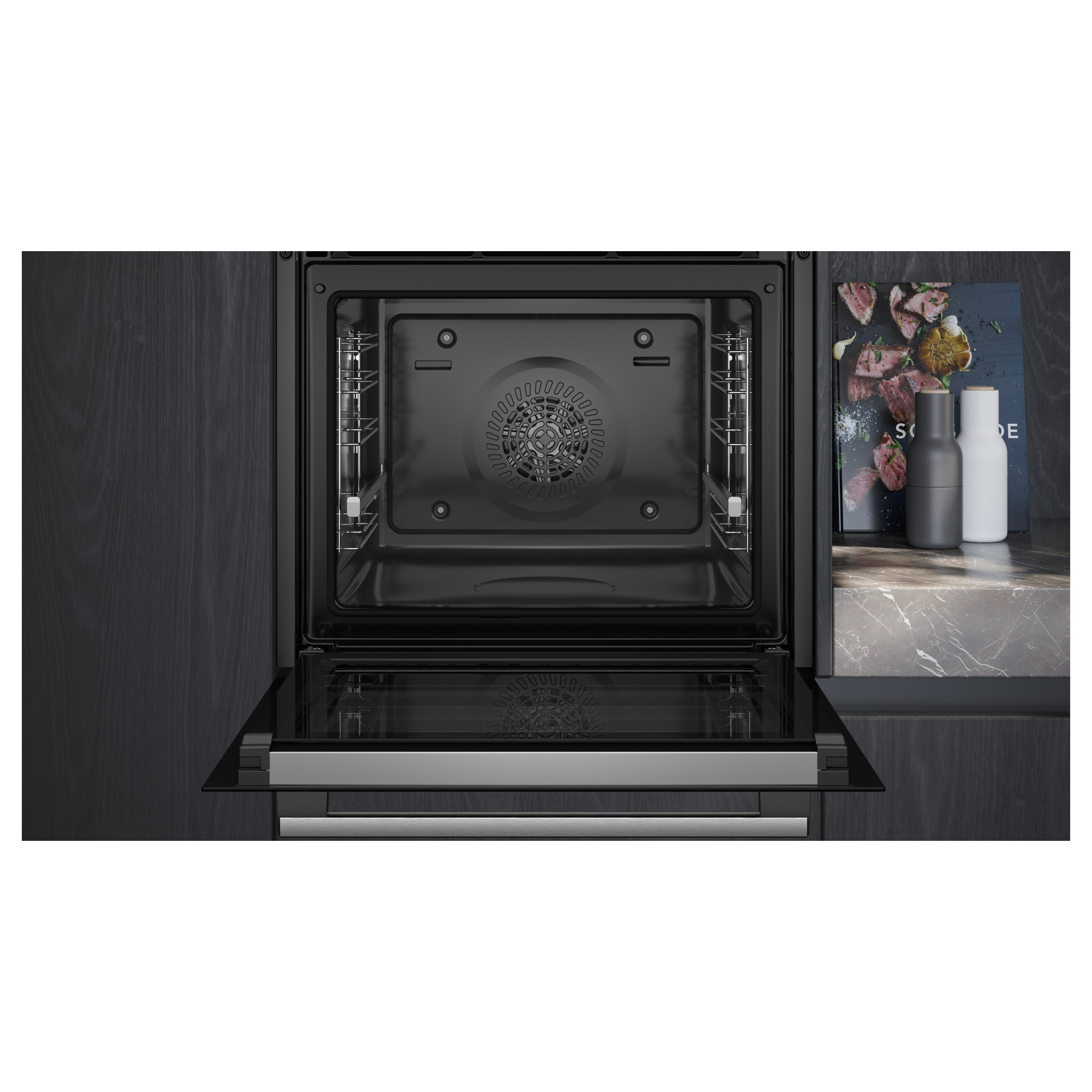 Horno 60 x 60 cm Acero inoxidable Siemens HB574AER4 iQ300 - Imagen 3