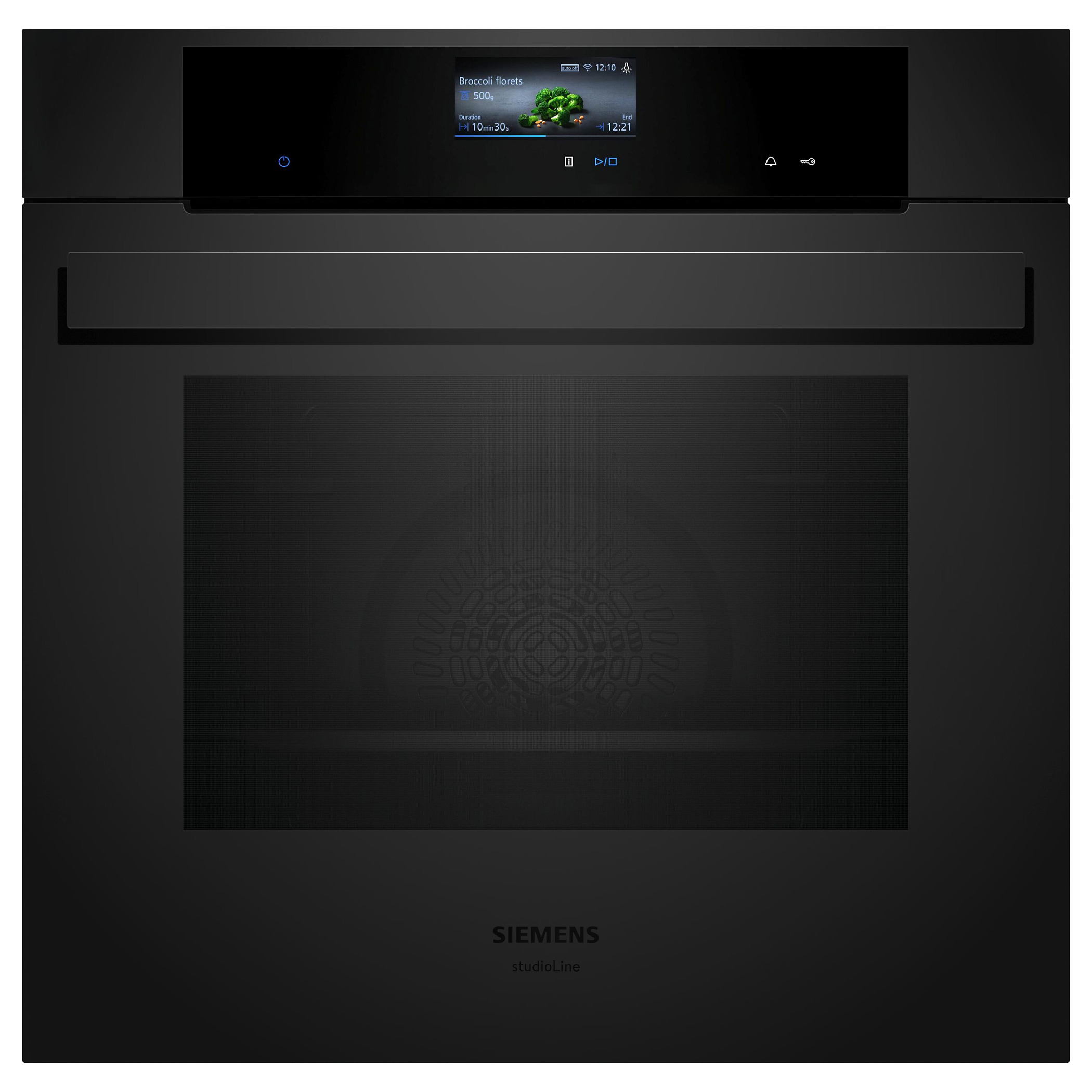 Horno 60 x 60 cm Negro mate Siemens HB976GMM1 iQ700