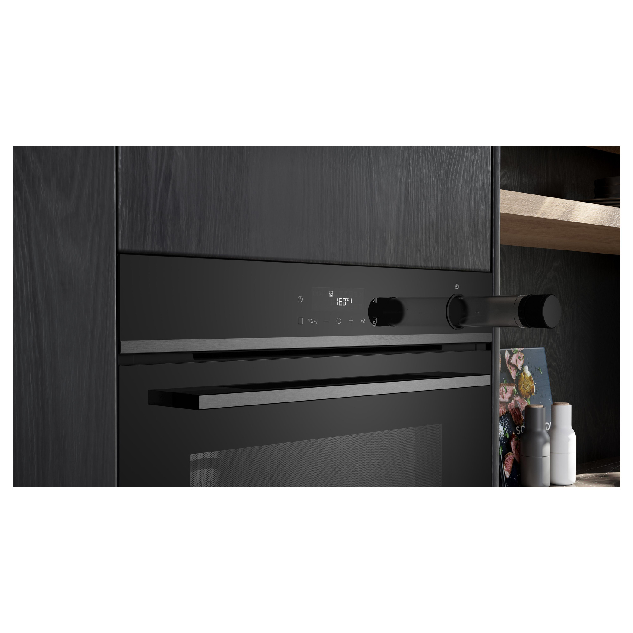 Horno con vapor 60 x 60 cm Negro Siemens HR472G0B3 iQ300 - Imagen 5