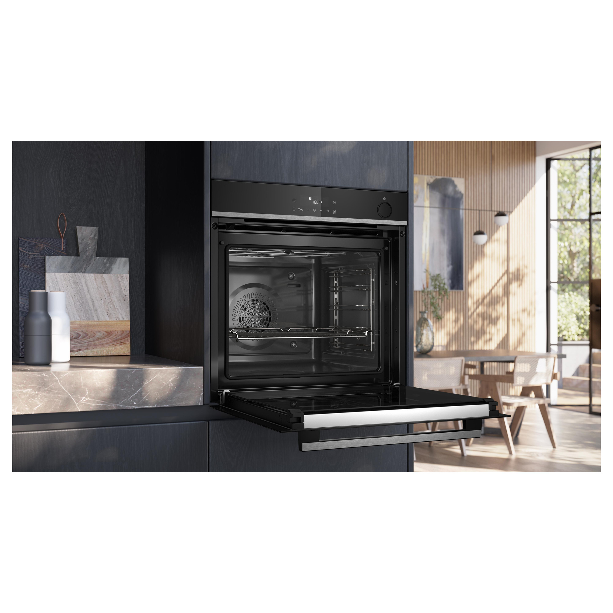 Horno con vapor 60 x 60 cm Acero inoxidable Siemens HR572GBS3 iQ300 - Imagen 4
