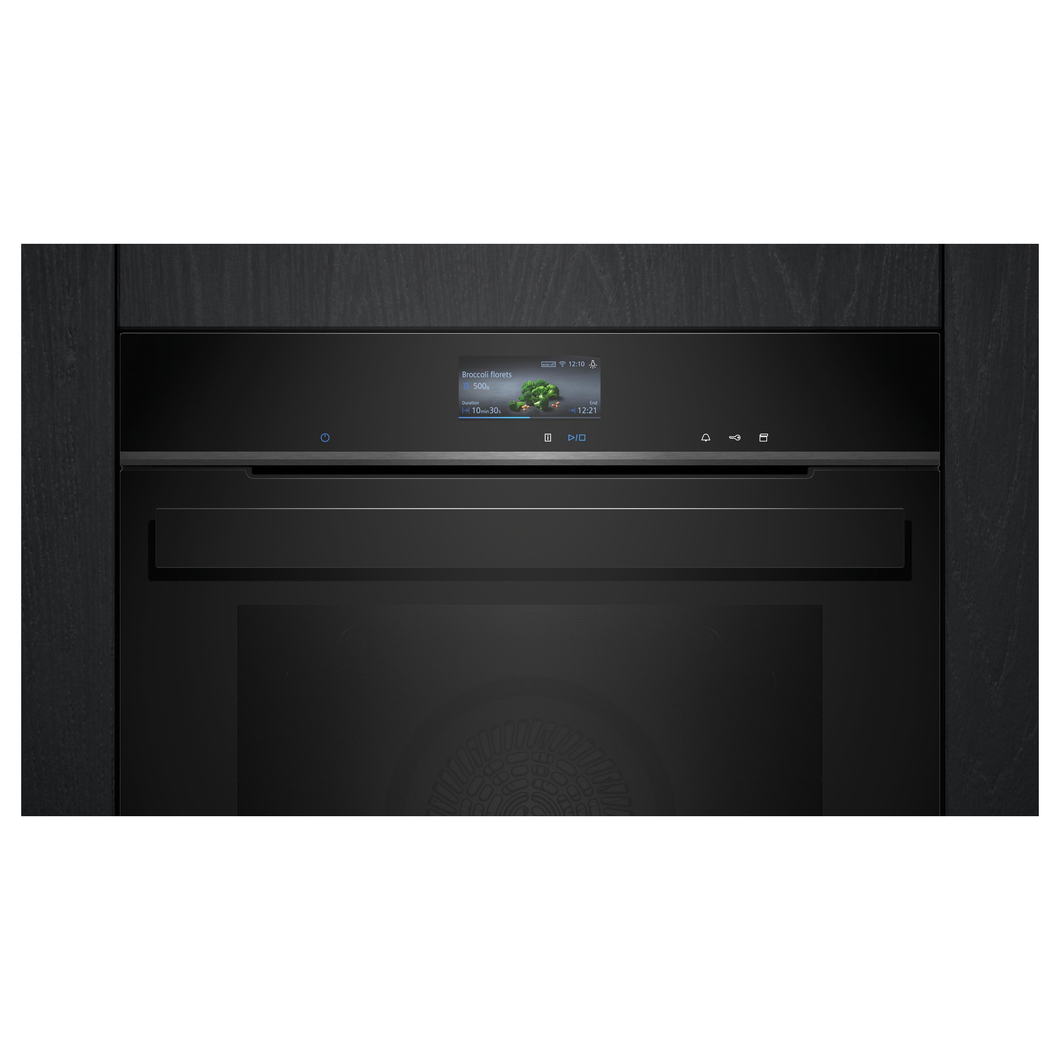 Horno con vapor 60 x 60 cm Negro Siemens HS936GCB1 iQ700 - Imagen 2