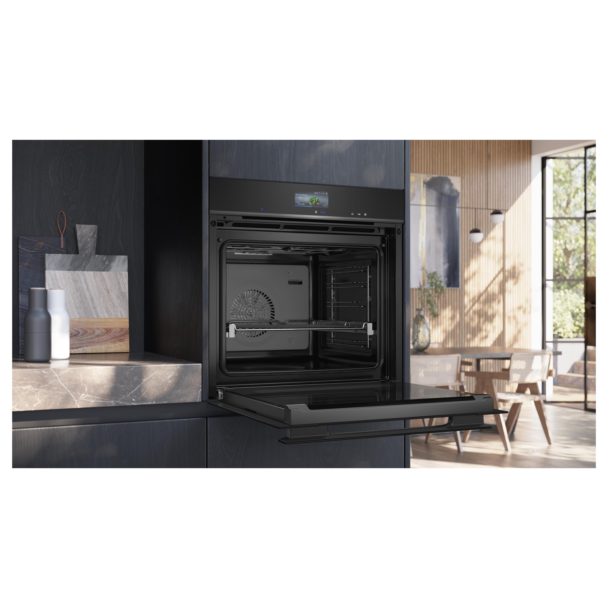 Horno con vapor 60 x 60 cm Negro Siemens HS936GCB1 iQ700 - Imagen 4