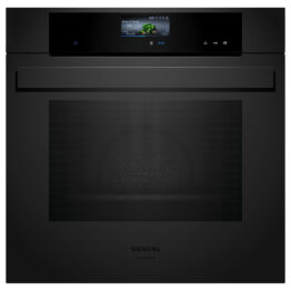 Horno con vapor 60 x 60 cm Negro mate Siemens HS936GCM1 iQ700