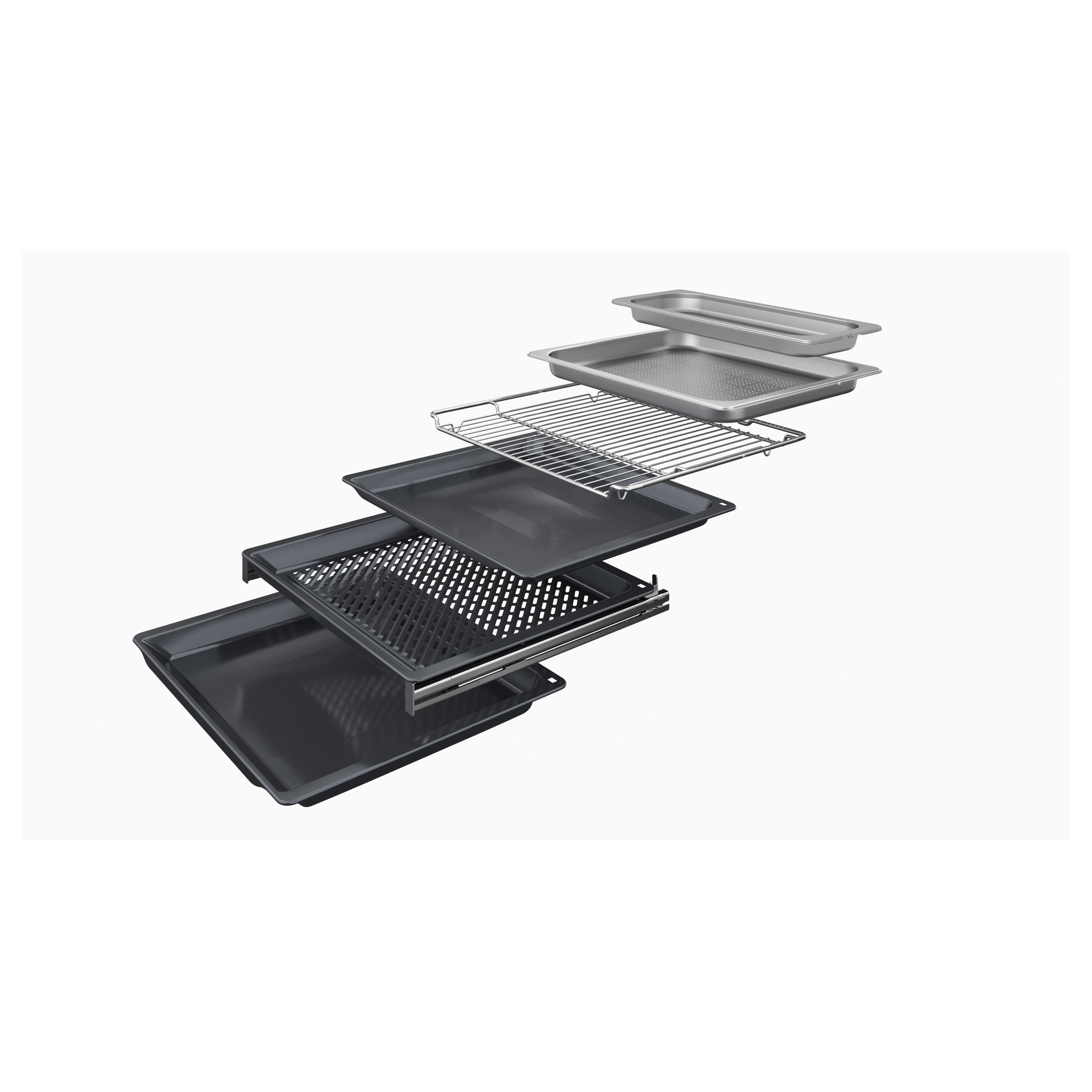 Horno con vapor 60 x 60 cm Negro mate Siemens HS936GCM1 iQ700 - Imagen 7