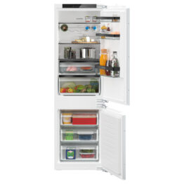 Frigorífico combi integrable 177.2 x 54.1 cm Puerta fija Siemens KI86NSFE0 iQ300