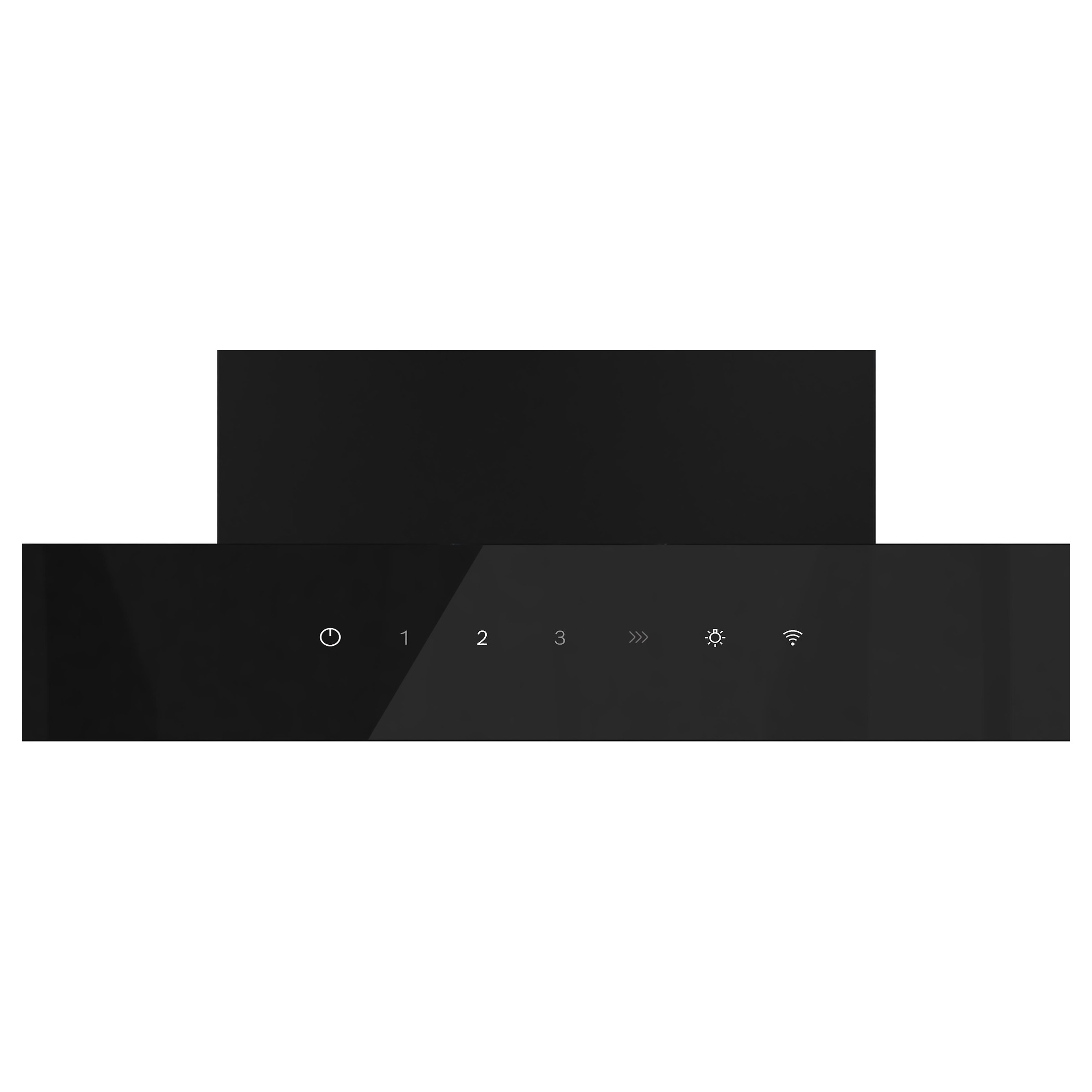 Campana decorativa de pared 60 cm Negro mate Siemens LC67BDN60 iQ500 - Imagen 3
