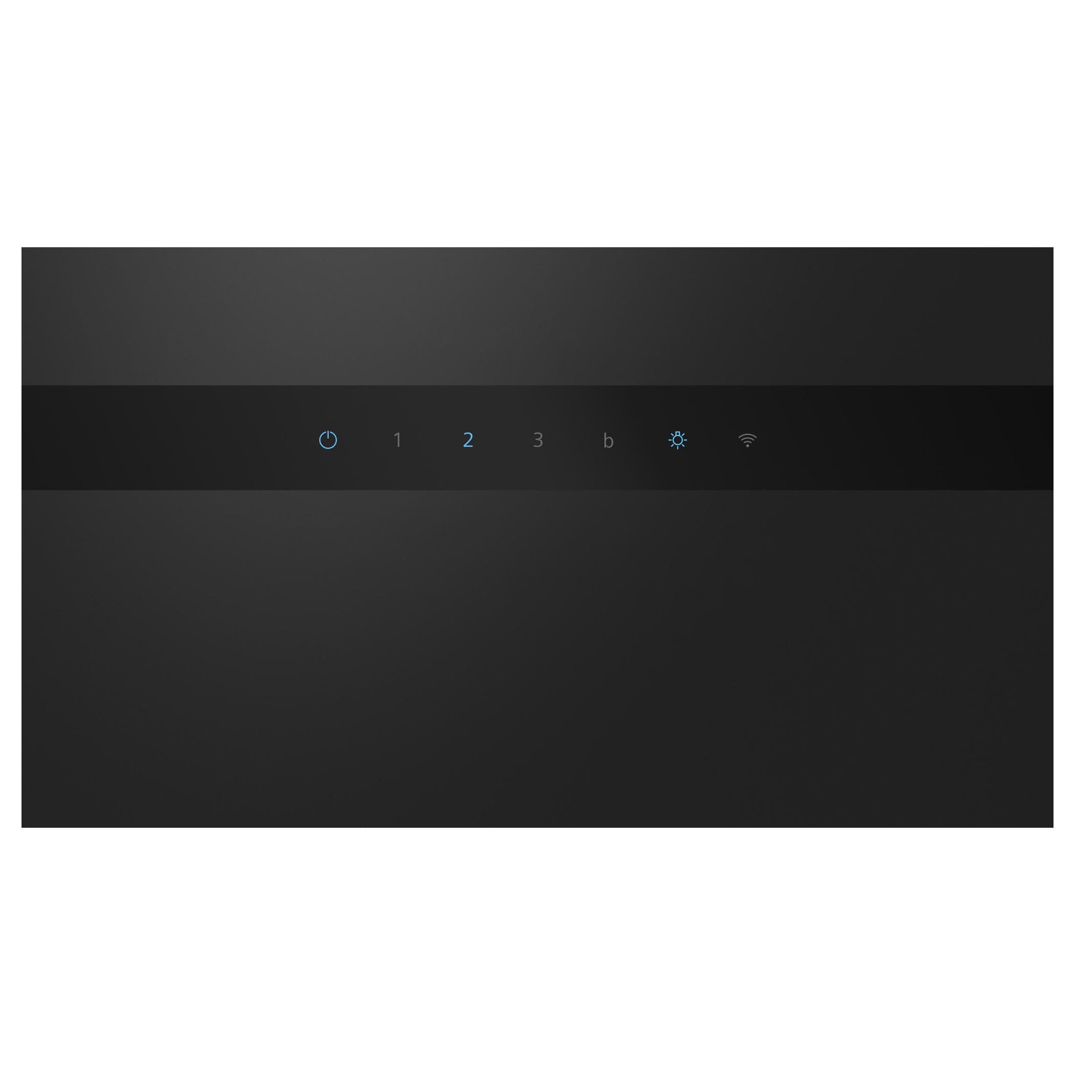 Campana decorativa de pared 80 cm Cristal negro mate, Cristal negro mate, Negro mate Siemens LC81KANB5 iQ700 - Imagen 4