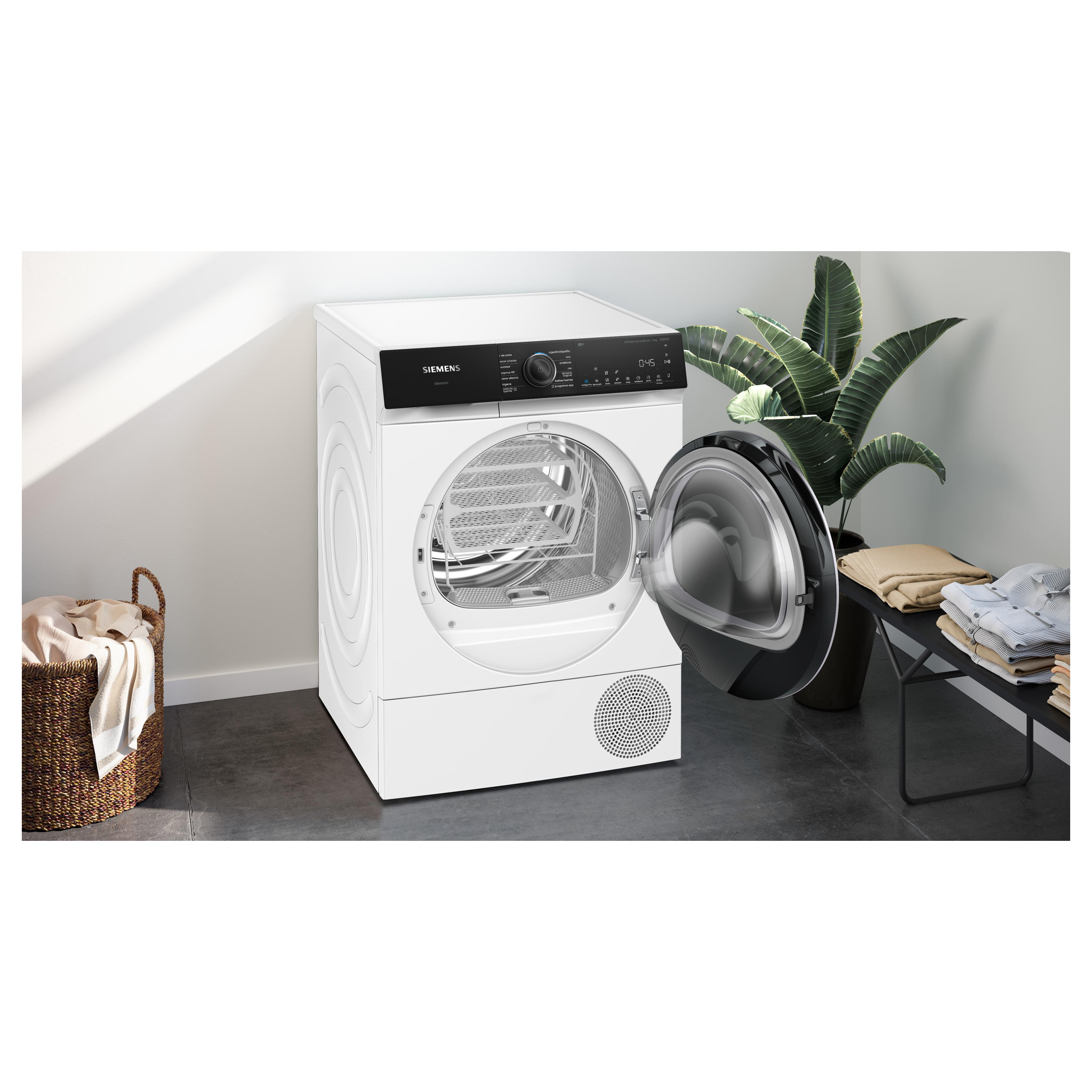 Secadora con bomba de calor 9 kg Siemens WQ46H2B0ES iQ500 - Imagen 4