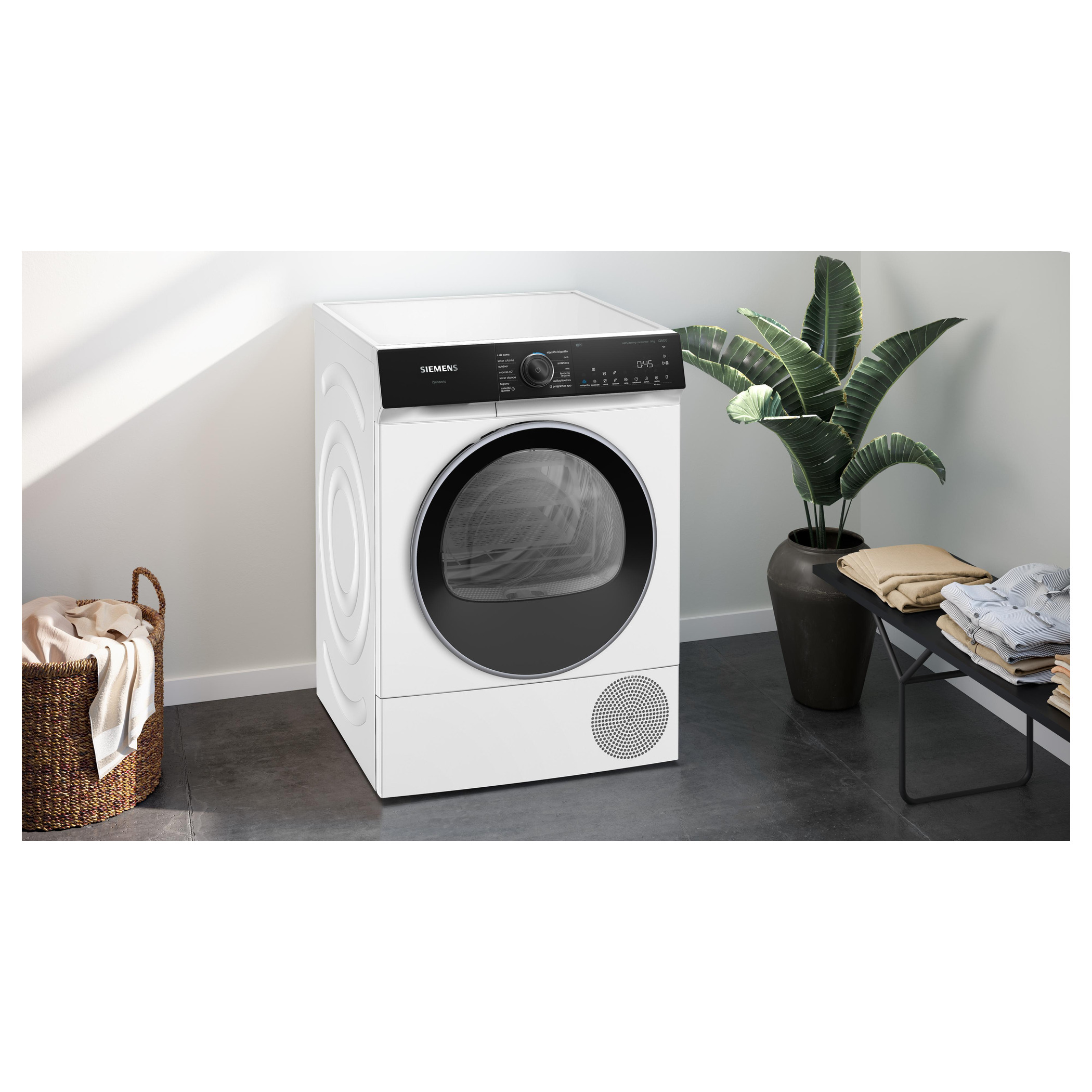 Secadora con bomba de calor 9 kg Siemens WQ46H2B0ES iQ500 - Imagen 5